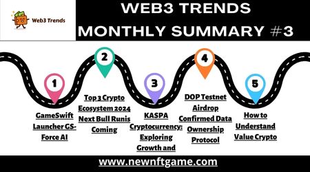 Resumen mensual de tendencias Web3 n.° 3
