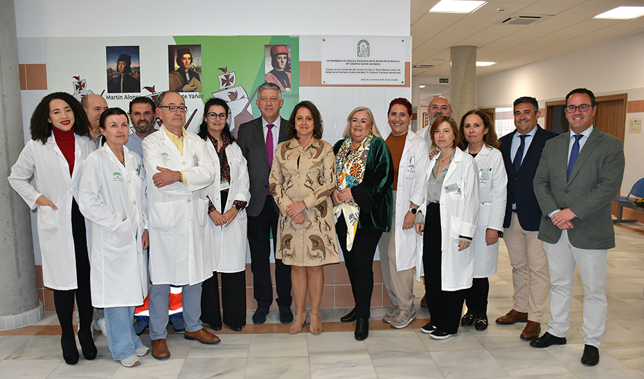 Inaugurada la ampliación del centro de salud de Palos de la Frontera, que incorpora el servicio de Fisioterapia y Rehabilitación