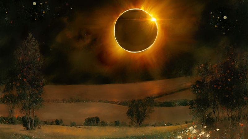 Eclipse solar de abril de 2024 ~ Pasa el testigo