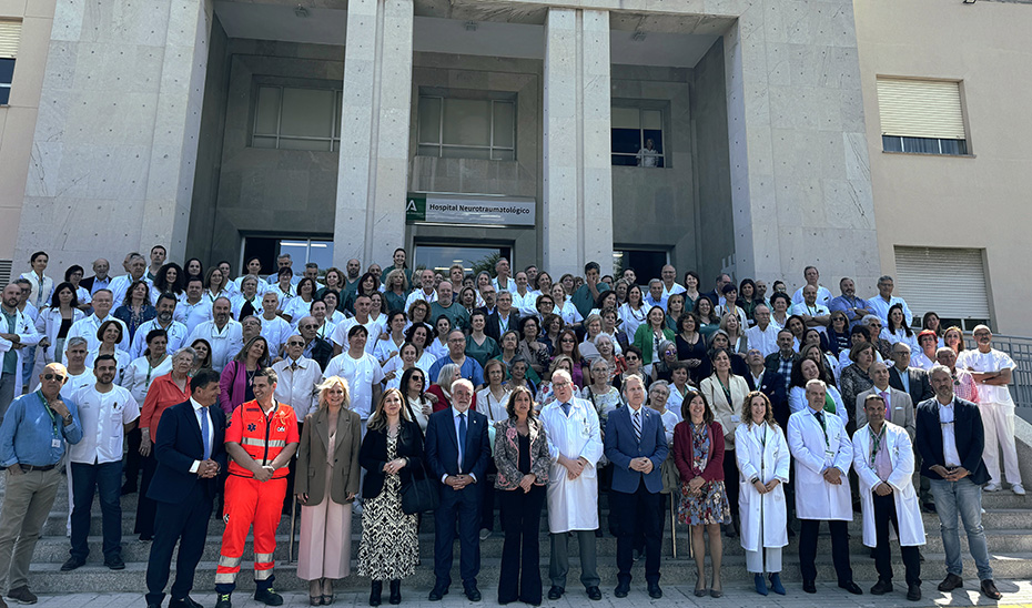 El Hospital Neurotraumatológico de Jaén cumple 50 años situando a profesionales y pacientes en el centro de su actividad