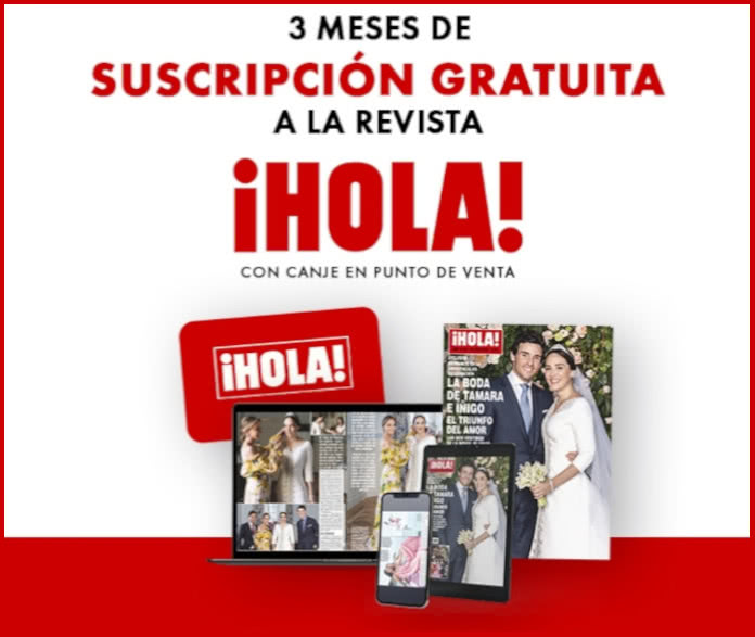 Obțineți un abonament gratuit de 3 luni la revista ¡Hola!  – Cadouri și mostre gratuite
 – Știri de agrement