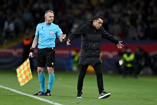 “Fue un desastre”: Xavi Hernández culpa al árbitro de la eliminación del Barcelona en la Liga de Campeones