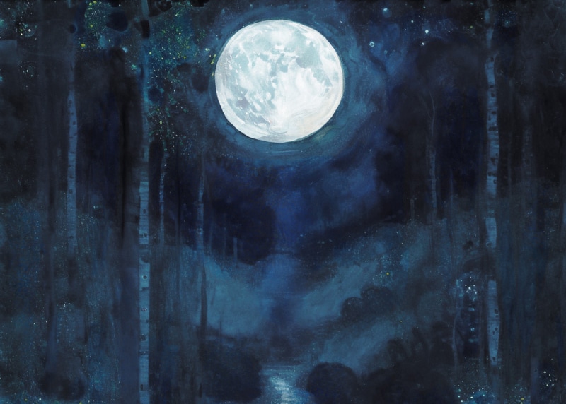 Luna llena Julio de 2024 ~ ídolos y videntes de Darkstar Astrology