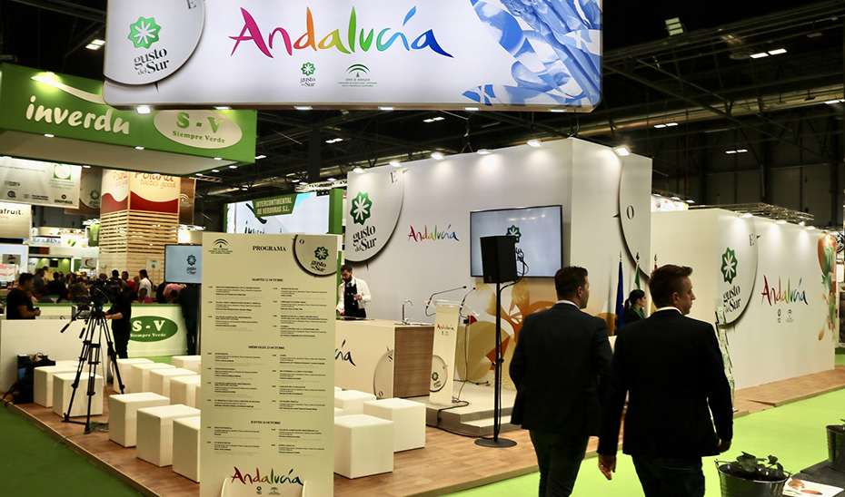 Andalucía marca su liderazgo hortofrutícola con 175 firmas participantes en Fruit Attraction 2024