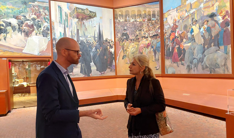El Gobierno andaluz impulsa la colaboración con el Metropolitan Museum y la Hispanic Society of America