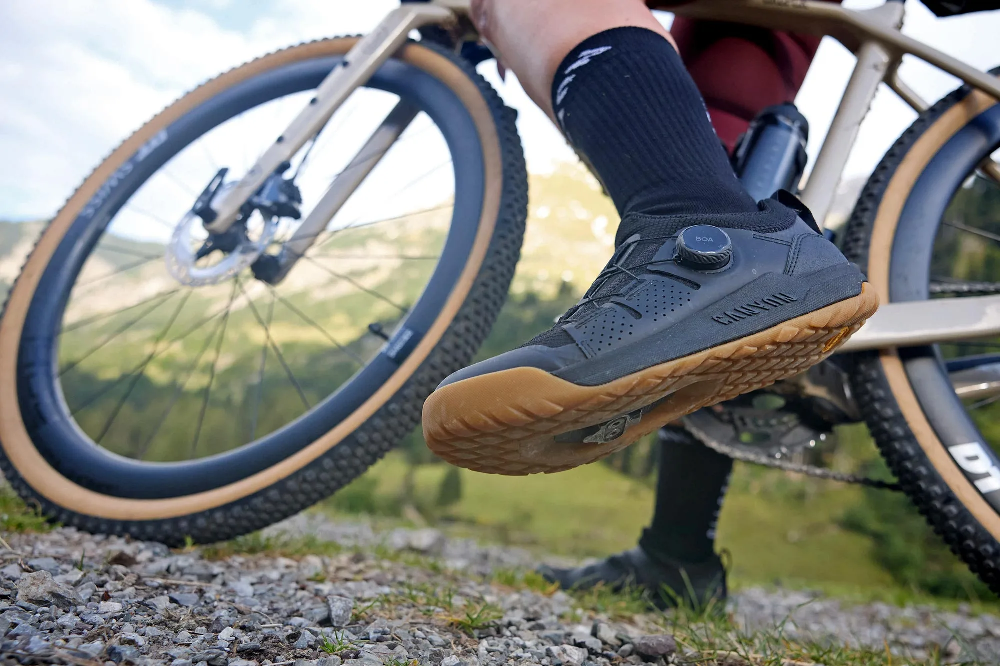 Zapatillas Canyon Dials-In Scampr, zapatillas todoterreno Boa simples para grava y senderos