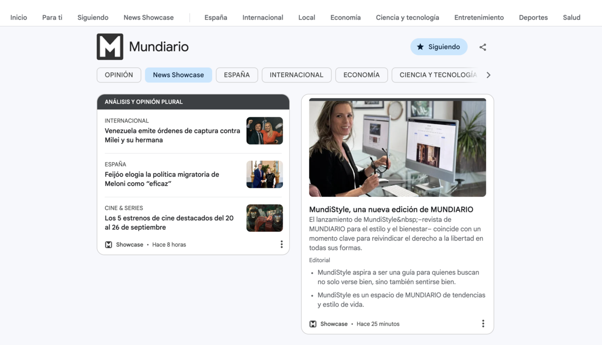 Puterea revistelor de stil în era digitală
 – Știri din Spania