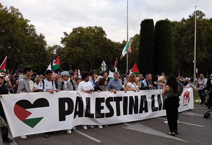 Proteste în întreaga lume în sprijinul Palestinei
 – Știri din Spania