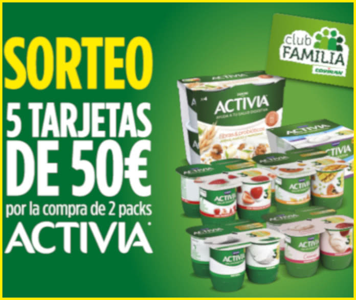Coviran scoate la sorți 5 carduri de 50€ cu Activia – Cadouri și mostre gratuite
 – Știri de agrement