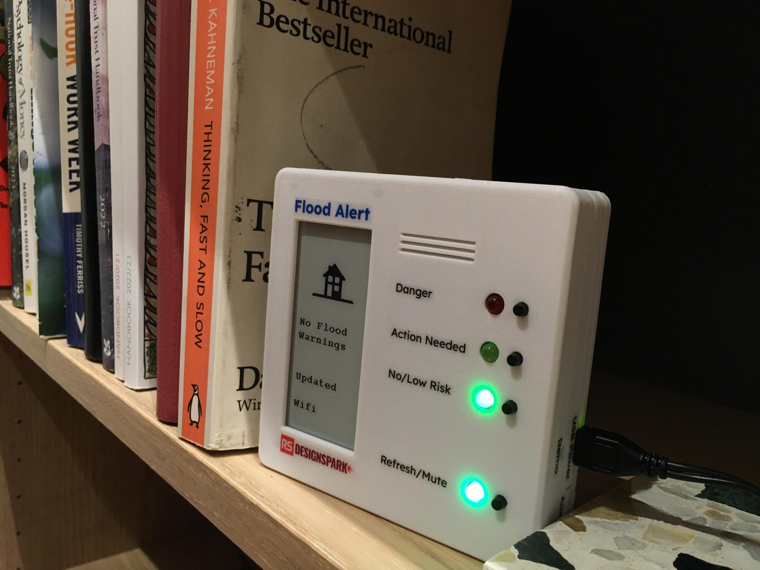 Conozca las inundaciones inminentes con esta pantalla Arduino Nano 33 basada en IoT