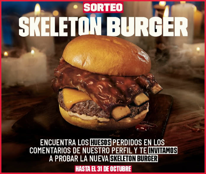 Fosters Hollywood oferă 5 invitații pentru a încerca Skeleton Burger – Cadouri și mostre gratuite
 – Știri de agrement