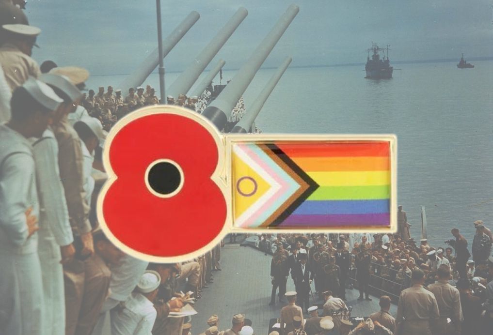 Los fanáticos están furiosos con el nuevo broche de amapola del Orgullo, pero la Legión Británica no da marcha atrás