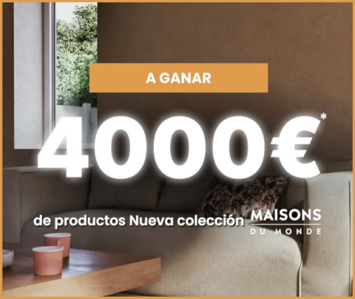 Maisons du Monde scot la sorți 4.000 de euro în mobilier și decorațiuni – cadouri și mostre gratuite
 – Știri de agrement