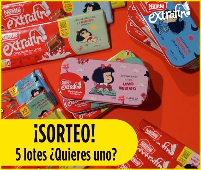 Nestlé scoate la sorți 5 loturi de Mafalda – Cadouri și mostre gratuite
 – Știri de agrement