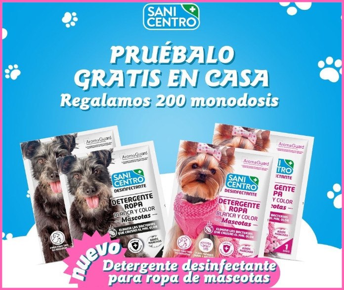 200 de mostre gratuite de detergent nou dezinfectant pentru animalele de companie de la Sanicentro – Cadouri și mostre gratuite
 – Știri de agrement