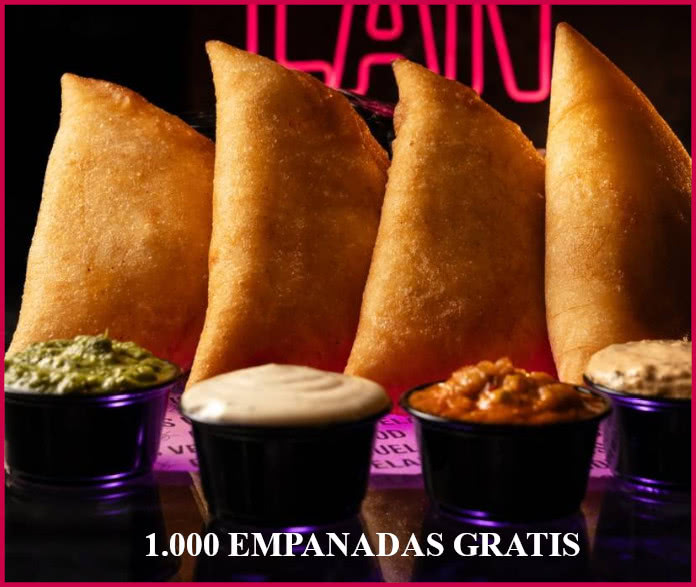 Empanadish va distribui 1.000 de empanadas gratuite (Madrid) – Cadouri și mostre gratuite
 – Știri de agrement