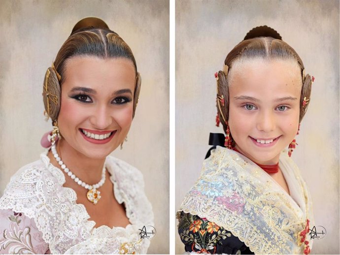 Berta Peiró García și Lucía García Rivera: Falleras Mayores din Valencia 2025
 – Știri din Valencia