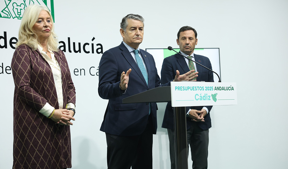 Consejeros de la Junta presentan los Presupuestos para 2025 en las provincias andaluzas