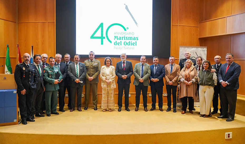 La Junta resalta la biodiversidad de las Marismas del Odiel en su 40º aniversario como Paraje Natural