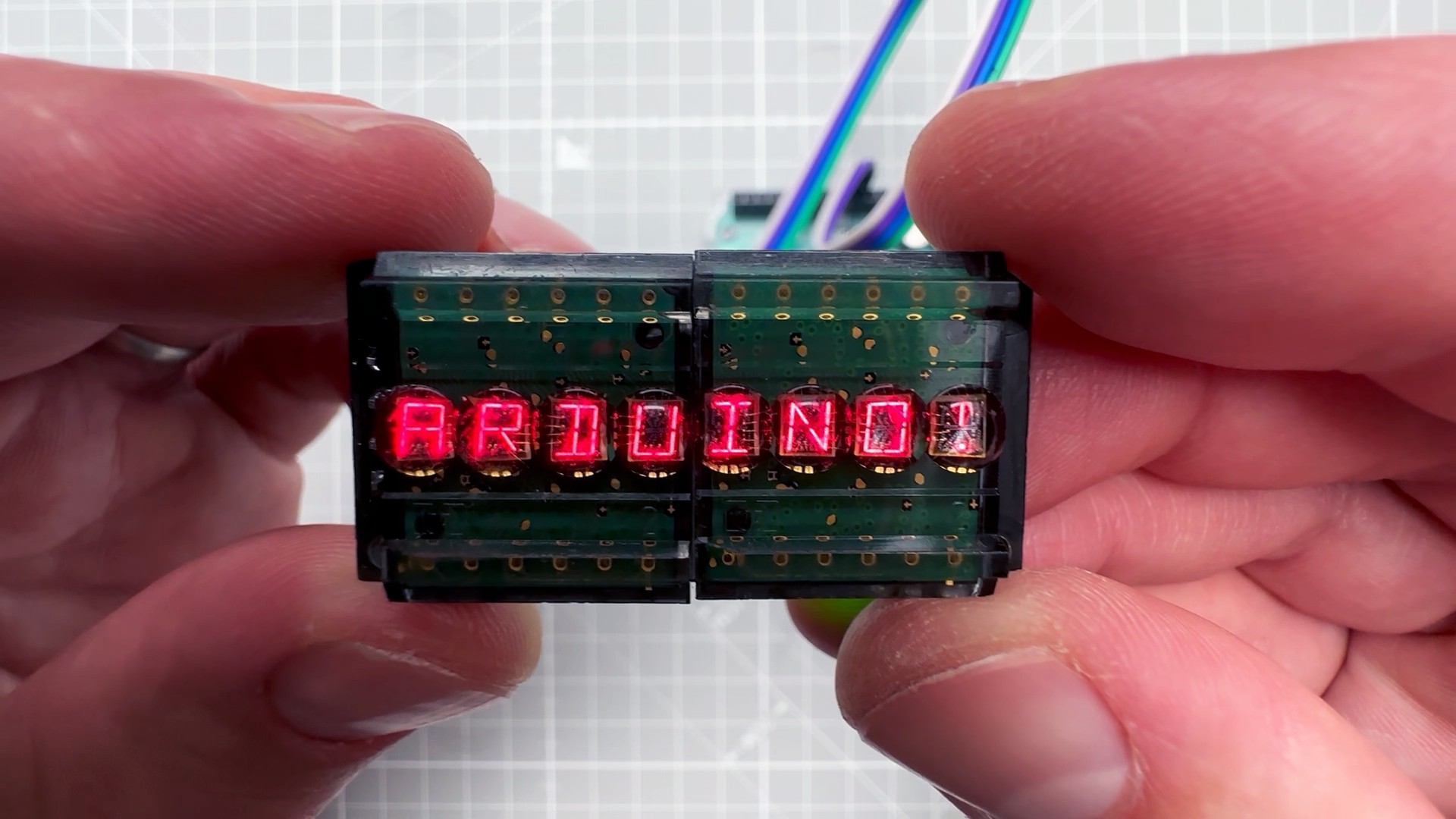 Cómo utilizar pantallas de burbujas LED antiguas con tu Arduino