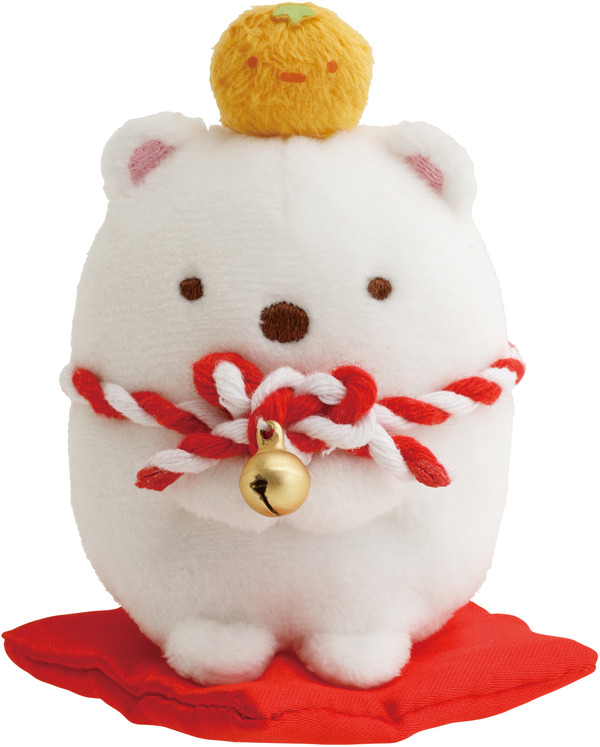 Que tengas un feliz año nuevo con “Sumikko Gurashi” y “Rilakkuma” ♪ Shirokuma y “Darumakuma” estilo Kagami-mochi están disponibles en la gama