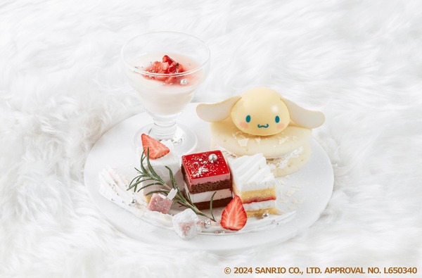 Té de la tarde con Cinnamoroll y Pochacco ♪ ¡El menú limitado de invierno “Sanrio Garden Cafe” ya está disponible! Espuma disponible a partir de 7 caracteres.