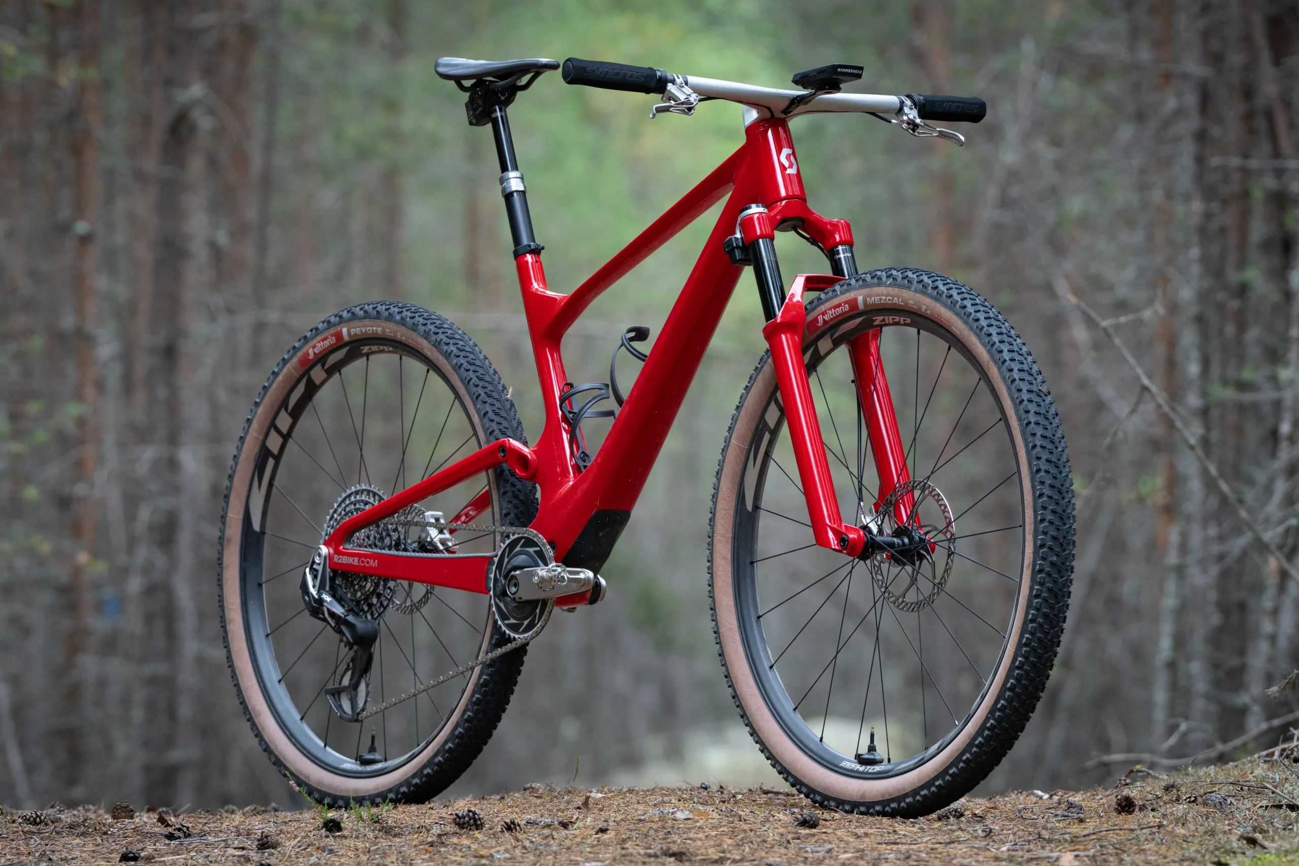 Scott Spark RC Visione de Dangerholm incluye barra/potencia de titanio impresa en 3D