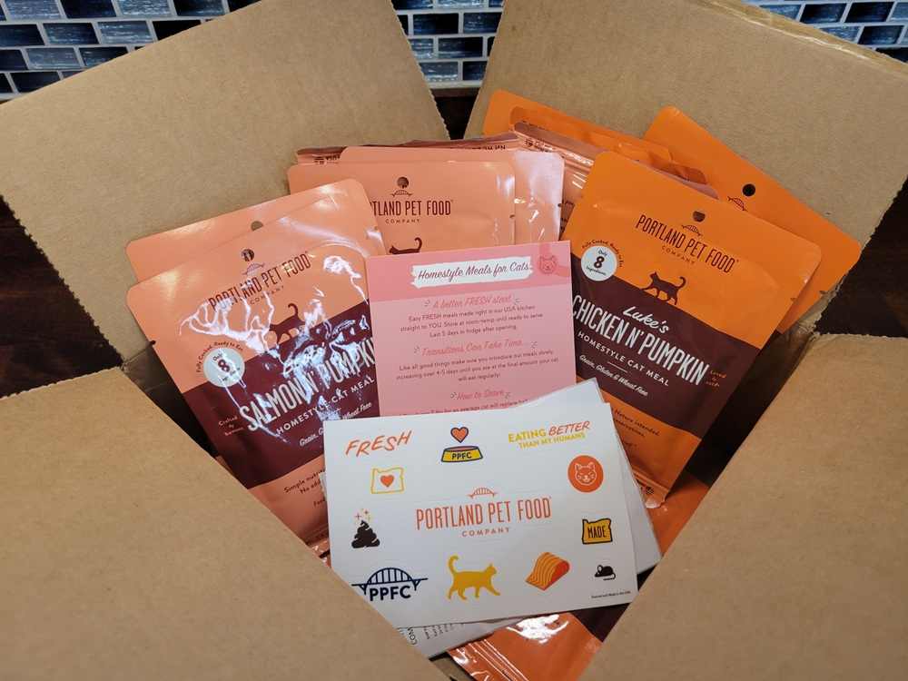 Revisión de comida para gatos de Portland Pet Food Company