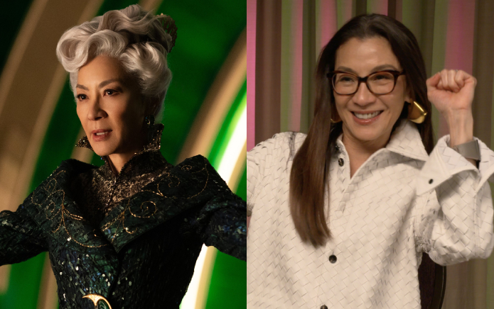 La malvada estrella Michelle Yeoh tiene la mejor reacción al ser llamada ícono gay