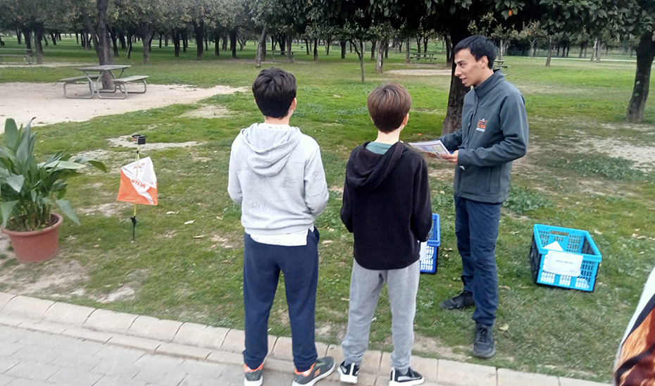 El parque del Alamillo pone en marcha un circuito permanente para la práctica de Orientación