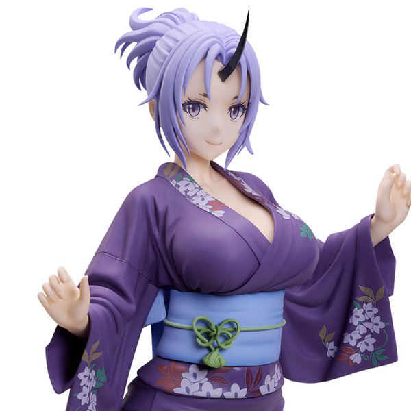 ¡Atraído por su apariencia glamorosa! De “Tensura”, Shion ahora es tridimensional con un yukata: puedes disfrutar de su genial belleza con un disfraz diferente al habitual.
