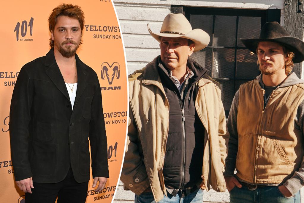 Luke Grimes no ha hablado con Kevin Costner desde que salió ‘Yellowstone’