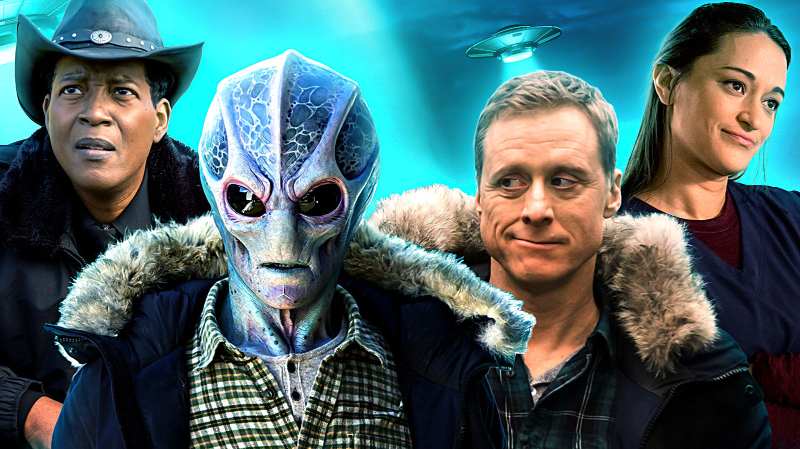 ¿Dónde has visto antes al elenco de Resident Alien?
