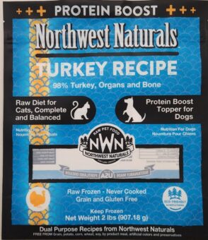 Retiro voluntario del alimento para mascotas Northwest Naturals debido al riesgo de gripe aviar