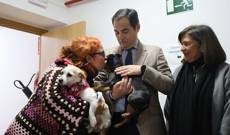Andalucía crea “la patrulla canina de Justicia” para acompañar a víctimas vulnerables en los juzgados