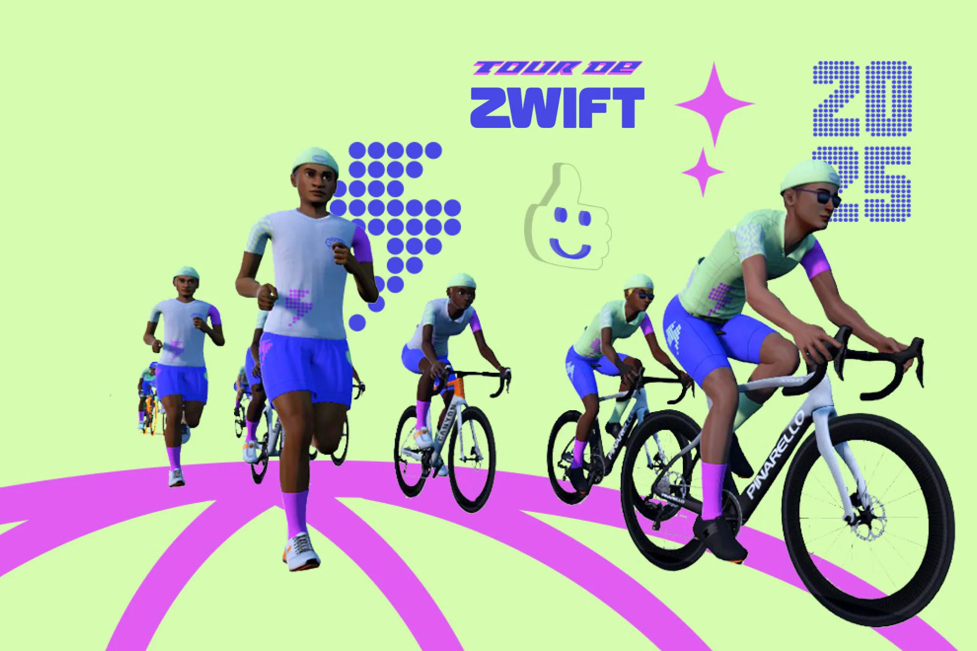 Comienza el entrenamiento con tus propósitos de Año Nuevo con las 6 etapas cubiertas del Tour de Zwift