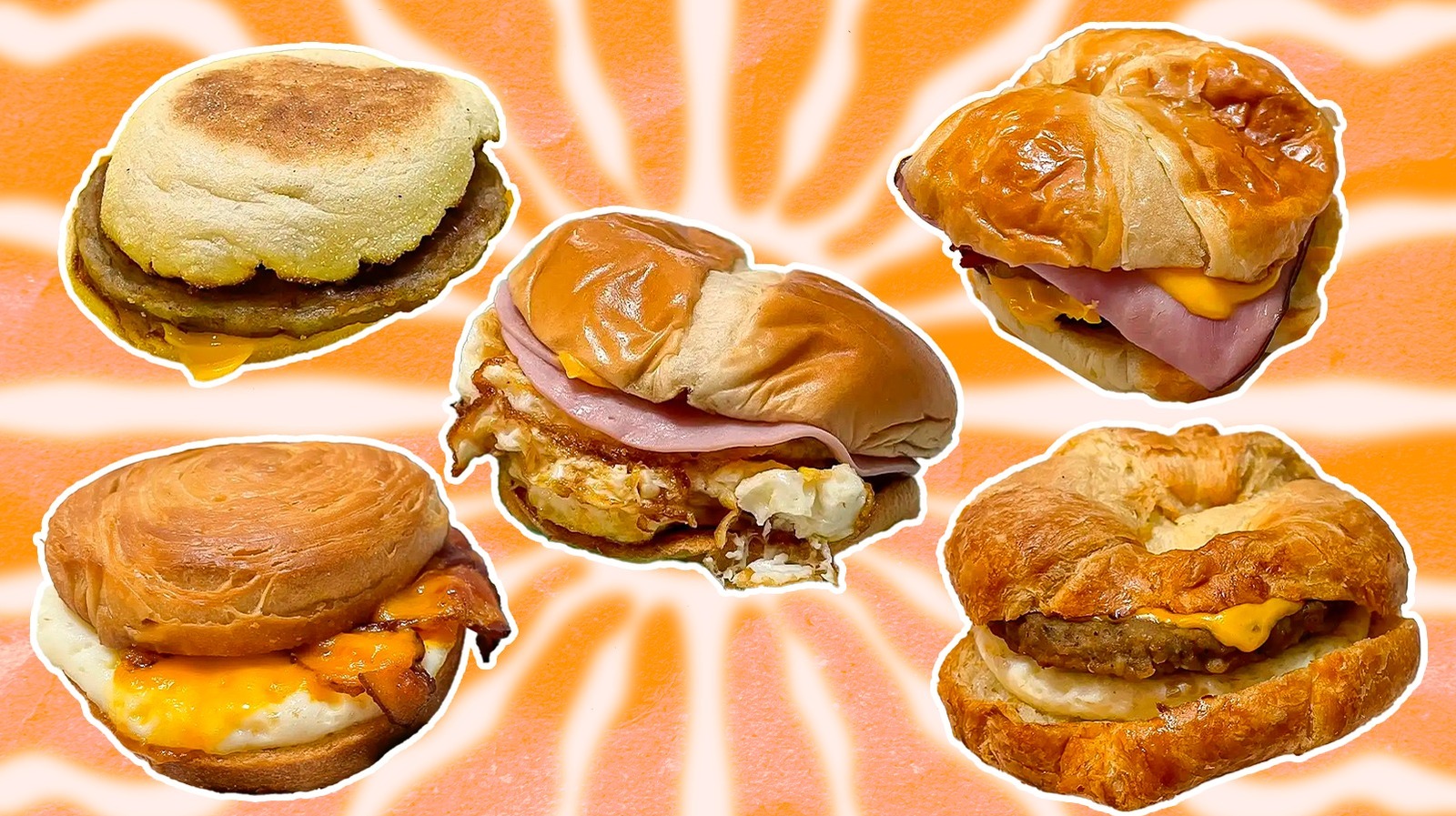 Sándwiches de desayuno de comida rápida clasificados de peor a mejor