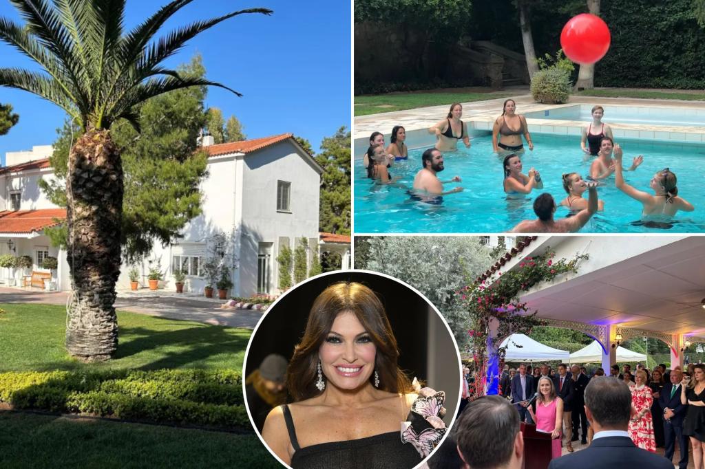 Kimberly Guilfoyle llamará a esto su hogar en Atenas