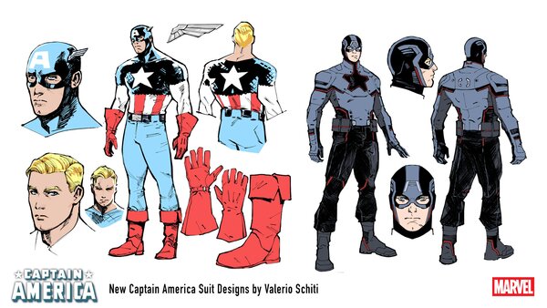 Chip Zdarsky And Valerio Schiti Launch A New Era Of Captain America's Comic Series