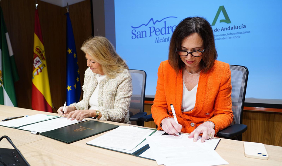 Junta y Ayuntamiento de Marbella acuerdan la construcción del intercambiador de transporte de San Pedro Alcántara