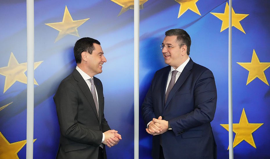 Moreno: “Ahora hace falta mucha cohesión, más Europa que nunca y que Andalucía esté muy presente en las instituciones europeas”