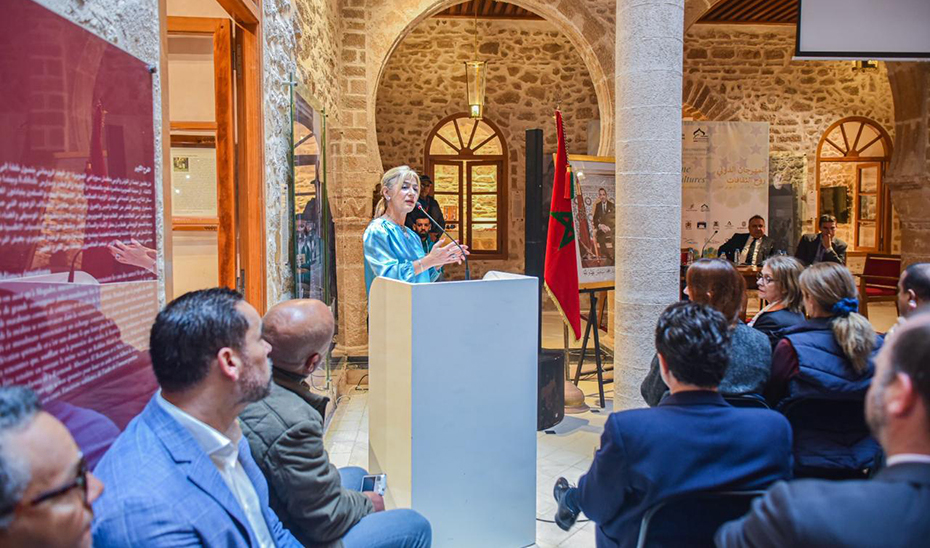 Del Pozo destaca en Essaouira el poder de la cultura para generar espacios de diálogo y encuentro
