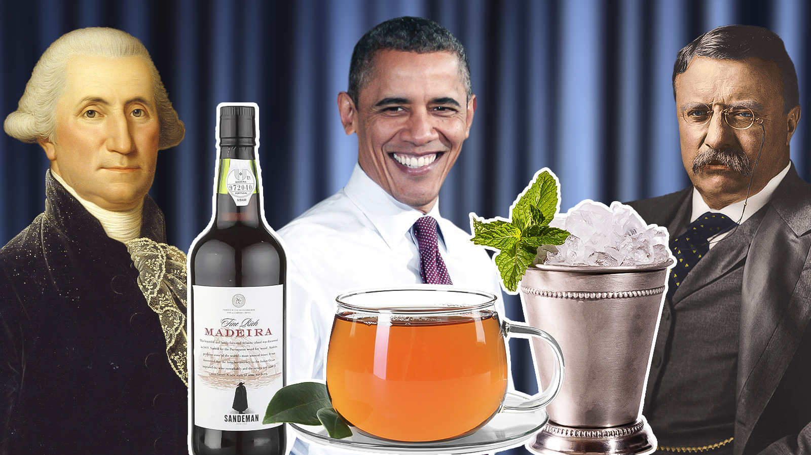 Todos los presidentes estadounidenses y sus bebidas favoritas