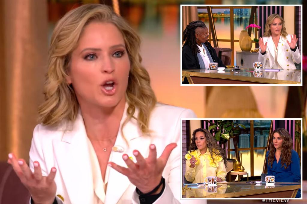 El anfitrión ‘The View’ Sara Haines advierte a los demonios que performativos “gritos” durante las manifestaciones no reparan el país