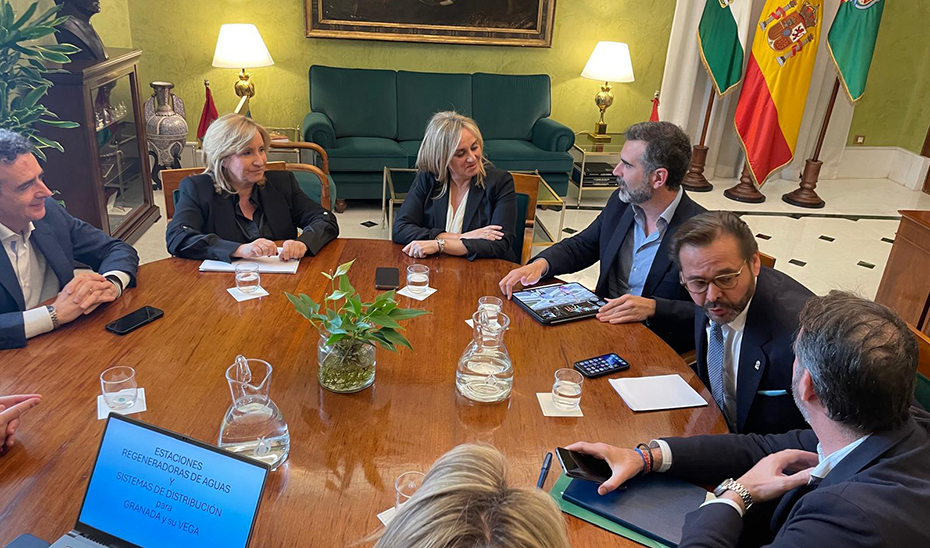 La Junta impulsará el uso de aguas regeneradas en Granada con la colaboración municipal