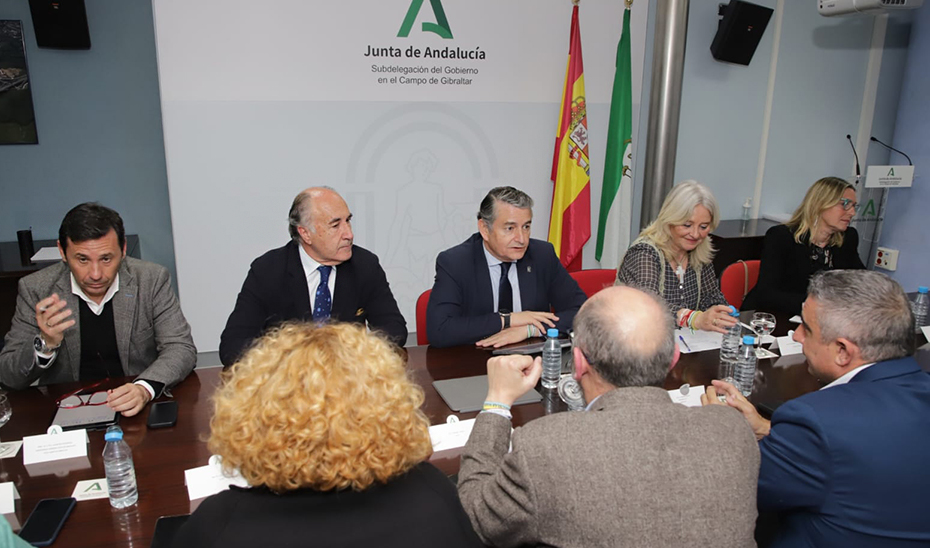 Antonio Sanz defiende que la Junta quiere el mejor acuerdo con el Reino Unido por Gibraltar