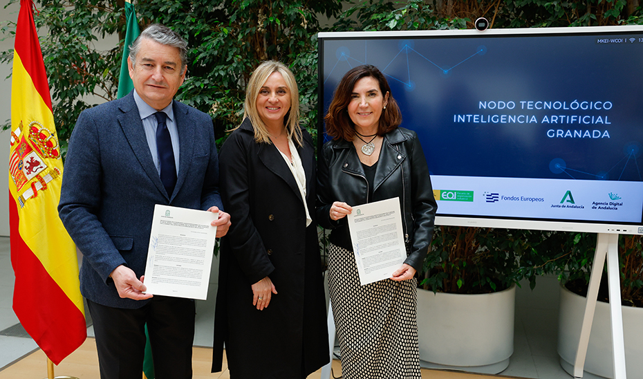 La ADA y Empleo firman un protocolo para poner en marcha el Nodo Tecnológico Cartuja Granada
