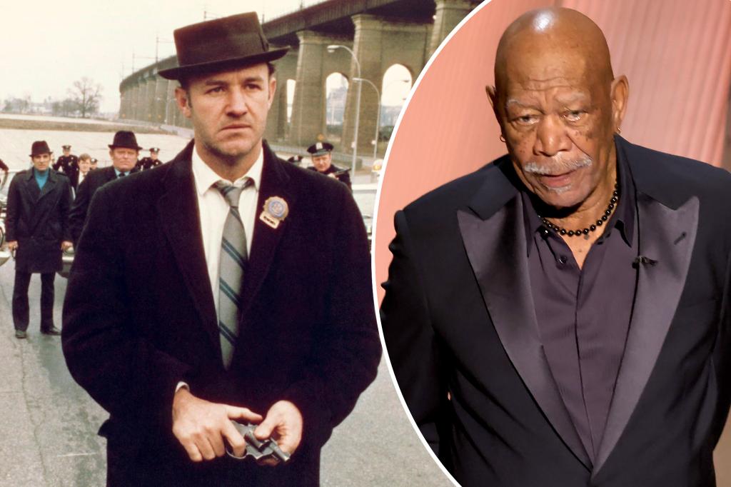 Gene Hackman honrado por Morgan Freeman en 2025 Oscar