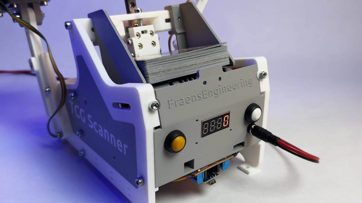 Escanee rápidamente su mazo mágico con esta plataforma de escaneo impresa en 3D