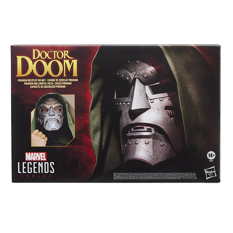 Hasbro Marvel Legends Series Doctor Doom Premium Roleplay Helmet